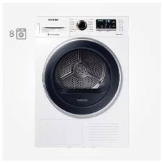 خرید خشک کن پمپ حرارتی 8 کیلوگرم DV80M5210QW قیمت