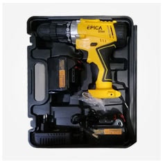 دریل شارژی چکشی 25 ولت Epica Star Rechargeable