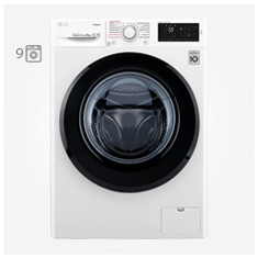 ماشین لباسشویی ال جی 9 کیلوگرم LG F4M5VS6W 