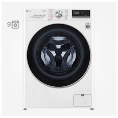 ماشین لباسشویی ال جی 9 کیلویی LG F4V509WS