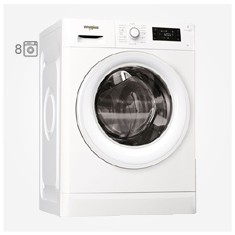 ماشین لباسشویی ویرپول 8 کیلویی Whirlpool FWG81283W 