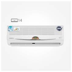 کولر گازی 14000 جنرال لبخندی گاز R22 دیواری GNR-14GWN