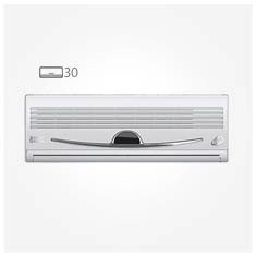 کولر گازی 30000 جنرال شکار گاز R410a دیواری General Shkar GNRR-30RAA-I