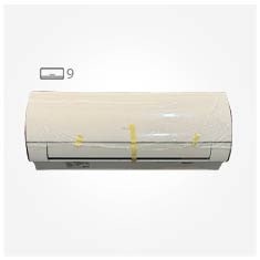 کولر گازی 9000 گری مدل GWH09ACAXA-K3NNA1A/I T1