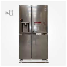قیمت یخچال ال جی ساید 34 فوت مدل J348 خرید