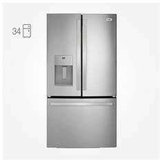 عکس یخچال فریزر مابه 34 فوت مدل MFO26JSPFFS تصویر