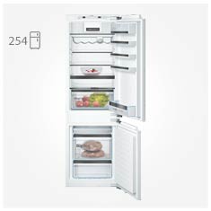یخچال فریزر بالا پایین بوش توکار KIN86HDF0