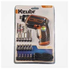 پیچ گوشتی شارژی و برقی 3.6 ولت زوبر Kzubr k10021