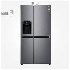  یخچال فریزر ساید بای ساید L267 ال جی اینورتر 668 لیتر یخساز 