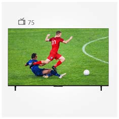 عکس تلویزیون پاناسونیک 75Lx800 مدل 75 اینچ تصویر تصاویر