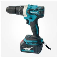 عکس دریل شارژی ماکیتا 98 ولت موتور براشلس سه نظام Makita 98VF