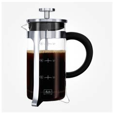 قهوه ساز دستی فرانسوی 8 فنجان ملیتا شیشه ای 1 لیتر Melitta