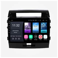 پخش فابریک خودرو و مانیتور ماشین لندکروزر Car fabric player and monitor