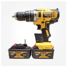 دریل شاری دیوالت مدل moto 775 گیربکس دو حالته 108v xr ترکمتردار 13 میل dewalt 