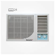 کولر گازی پنجره‌ای مدیا استار 24000 سرد و گرم MediaStar MS-W24Ultra 