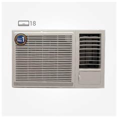 کولر گازی پنجره ای مدیا 18000 مدل Midea MWT2F-18CM