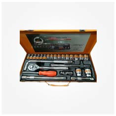 ابزار مجموعه آچار بکس و سری بکس 25 پارچه Socket RJW