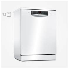 ظرفشویی بوش 13 نفره سری 4 سفید bosch dishwasher SMS46NW01B