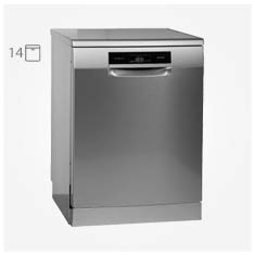 ظرفشویی بوش 13 نفره سری 8 نقره ای Bosch dishwasher sms88ui36e