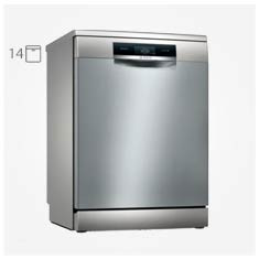ماشین ظرفشویی 14 نفره بوش نقره ای Bosch Dishwasher sms8yci01e