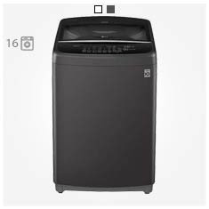پتوشور 16 کیلو گرم ال جی T1666NE درب از بالا