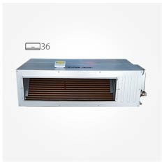 کولر گازی داکت اسپلیت یونیوا 36000 اینورتر Static Ducted UN-GD36 Titanium