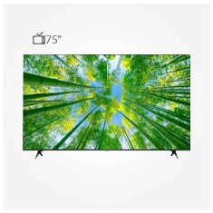  عکس تلویزیون الجی UR9100 مدل 75 اینچ تصویر 