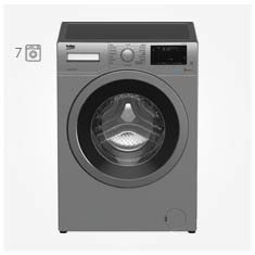 لباسشویی بکو 7 کیلویی WEX740430S اینورتر
