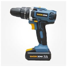 دریل شارژی سه حالته پیچ بند و چکشی ورکزون 14.4 ولت Workzone CD1214W
