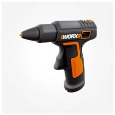 دستگاه چسب حرارتی ورکس 4 ولت 2000 میلی آمپرWORX WX890 MELT HOT GLUE GUN