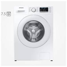 لباسشویی سامسونگ 7.5 کیلویی WW75TA046TE بخارشودار 2022