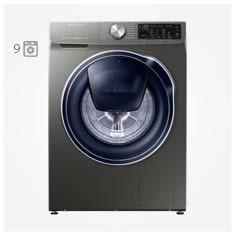 ماشین لباسشویی سامسونگ 9 کیلویی در از جلو Samsung ww90m6450px AddWash