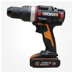 دریل چکشی شارژی ورکس 20 ولت گشتاور ترکمتر دار WX-JCR.1 Worx 