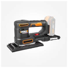 سنباده زن ورکس شارژی چند منظوره 20 ولت Worx WX820.9 SANDECK