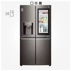 یخچال ساید ال جی X39