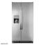 عکس یخچال ساید بای ساید ویرپول 30 فوت WHIRLPOOL REFRIGERATOR SIDE BY SIDE 7WRS25FDBF تصویر