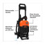 کارواش خانگی بلک اند دکر 150 بار 2000 وات مدل BEPW2000-B5 PSI 2100