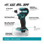 دریل پیچ گوشتی ضربه ای شارژی 18 ولت مدل Makita DTD171Z 