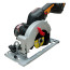 عکس اره گرد بر ماهواره ای شارژی ورکس 20 ولت 6900 دور WX531L Worx  تصویر 