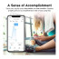 ترازو وزن بدن بلوتوثی دیجیتال هوشمند حمام 400 پوند مدل Etekcity B07W4P2M8