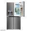 عکس یخچال ساید بای ساید 34 فوت ال جی LG REFRIGERATOR DOOR IN DOOR GRJ-324 تصویر