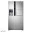 عکس یخچال فریزر ساید بای ساید 28 فوتی سامسونگ SAMSUNG SIDE BY SIDE REFRIGERATOR RS51 تصویر