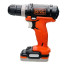 عکس دریل شارژی بلک اند دکر 12 ولت Drill Black And Decker 12V BD12S1 تصویر