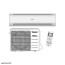 عکس کولر گازی پاناسونیک 24000 سرد و گرم PANASONIC AIR CONDITIONER CS-RE24NKE تصویر