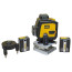 تراز لیزری شارژی چهار بعدی ریموت دار دیوالت Dewalt