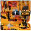 عکس دریل شارژی پیچ گوشتی دیوالت 36 ولت با جعبه ابزار کامل Dewalt 36V تصویر