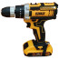 عکس دریل شارژی پیچ گوشتی دیوالت 36 ولت با جعبه ابزار کامل Dewalt 36V تصویر