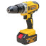 ست و پک دوقلو دریل و فرز براشلس دیوالت dewalt