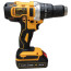 عکس دریل شارژی دیوالت 36 ولت دیوالت سه نظام گیربکس Dewalt DCD700