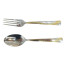 عکس ست قاشق و چنگال دلمونتی 138 پارچه Delmonti spoon and fork DL1320 تصویر